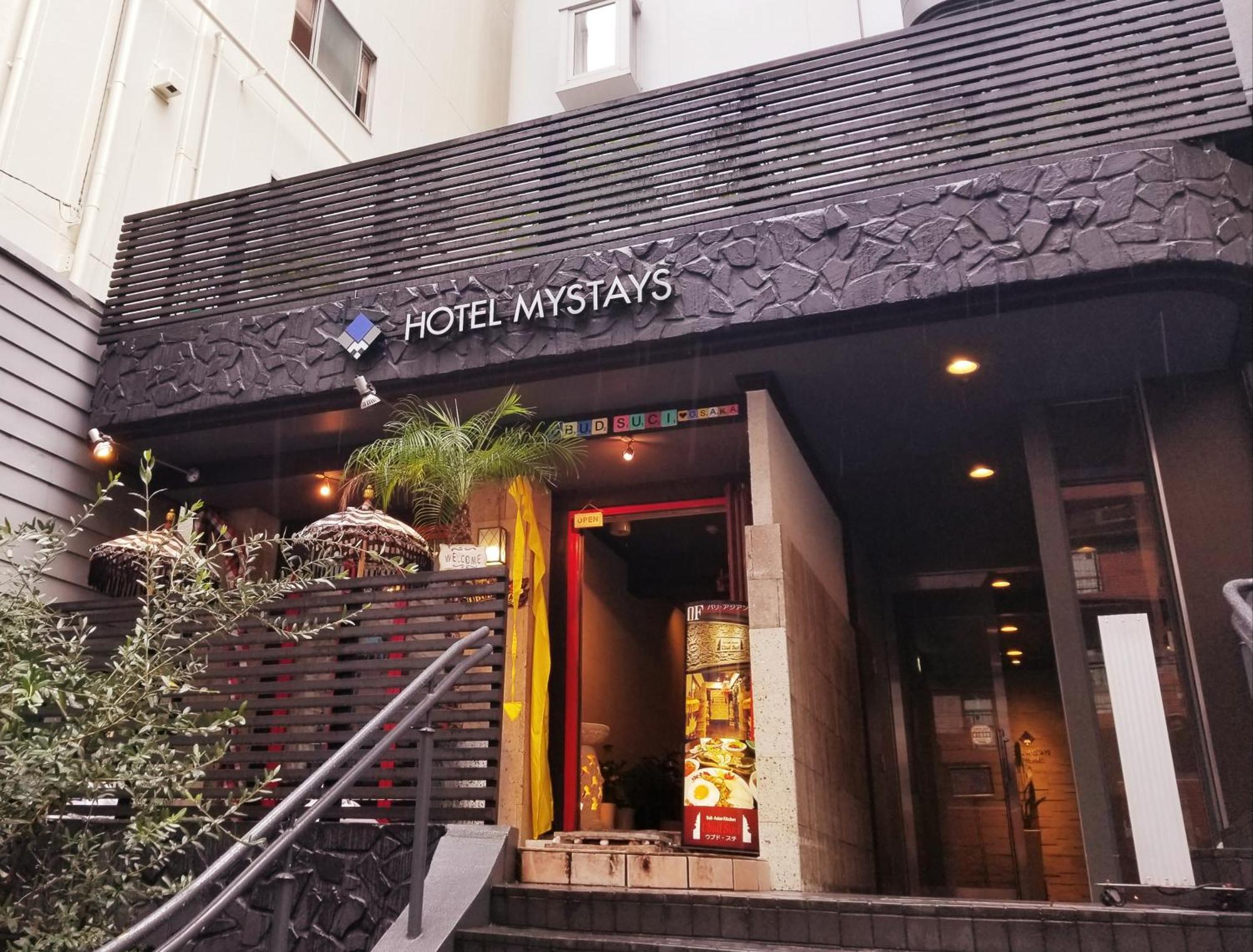 Hotel Mystays Shinsaibashi Osaka Exterior foto