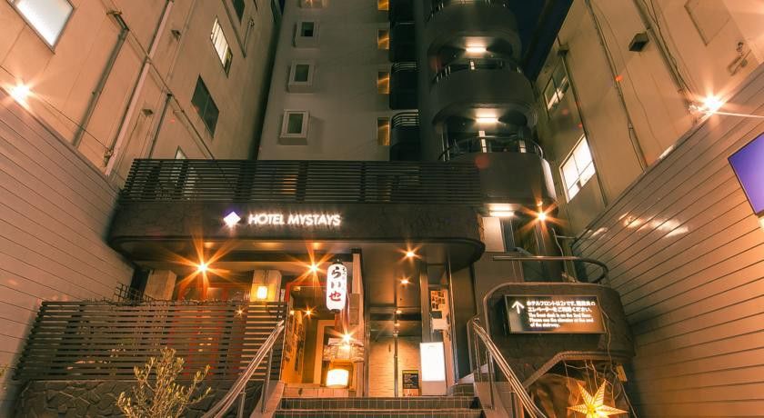 Hotel Mystays Shinsaibashi Osaka Exterior foto